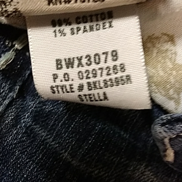 BKE Stella 28R Flare Rhinestones Embroidered Jeans - Picture 7 of 7